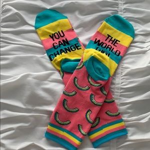 Jadelynn Brooke Rainbow Socks